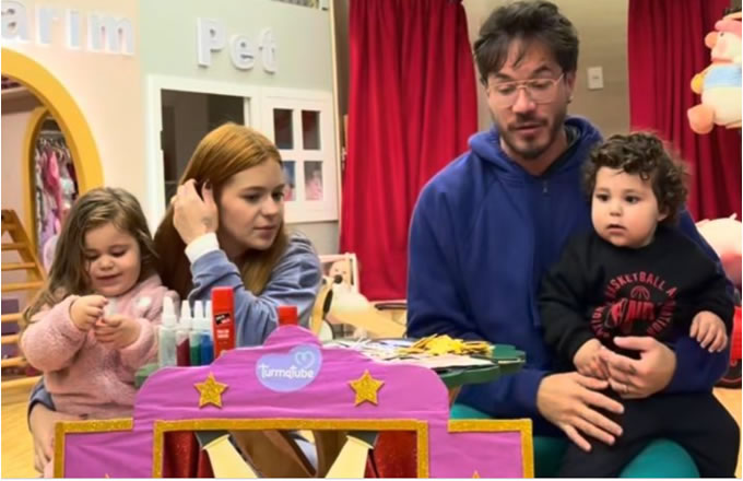 Eliezer explica motivo de Lua ainda não frequentar a escola