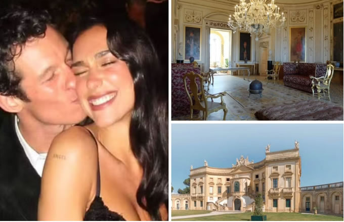 Dua Lipa vai casar em mansão com passado ligado à máfia. Saiba tudo!