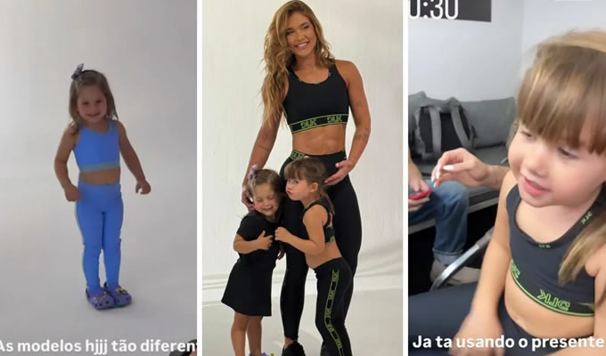 Virgínia Fonseca leva filhas para campanha e ‘Marias’ roubam a cena